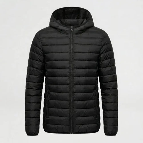 Imagem 1 de 8 de Campera Invierno Con Capucha Inflada Abrigo Hombre - Njt