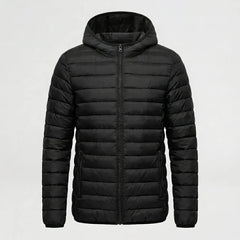 Campera Invierno Con Capucha Inflada Abrigo Hombre - Njt