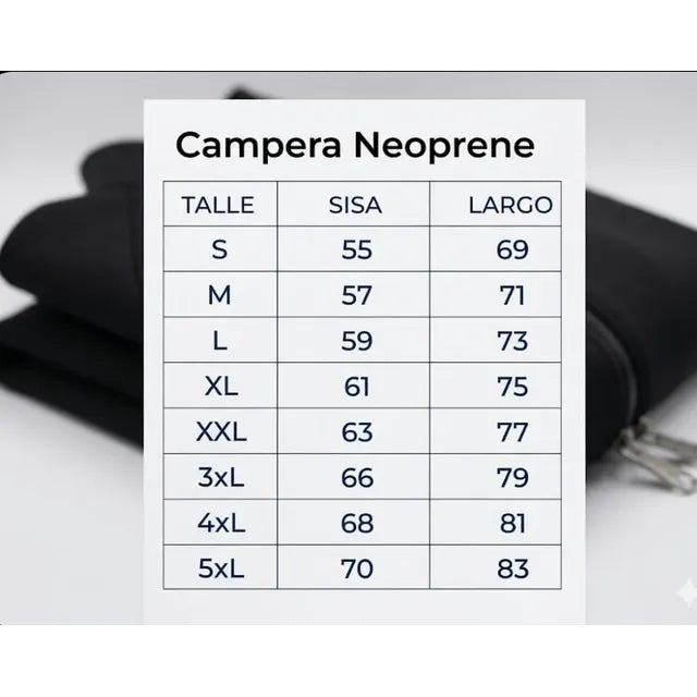 Campera Neoprene Soft Shell Impermeable Interior Micro Polar - Image 5