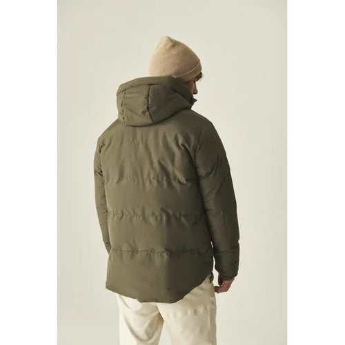 Imagem 3 de 9 de Campera Parka Baker Hombre Térmica Nylon Gamuzado Urbano