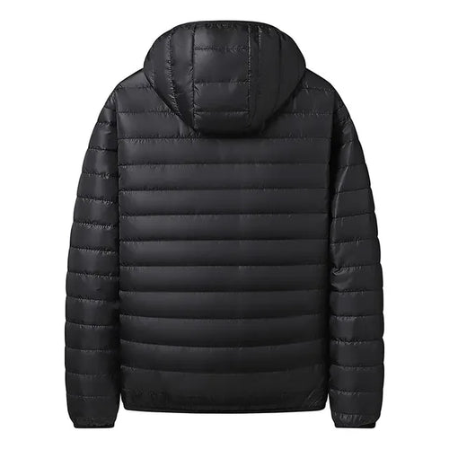 Imagem 7 de 9 de Campera De Abrigo Hombre Invierno Liviana Con Capucha S-3xl