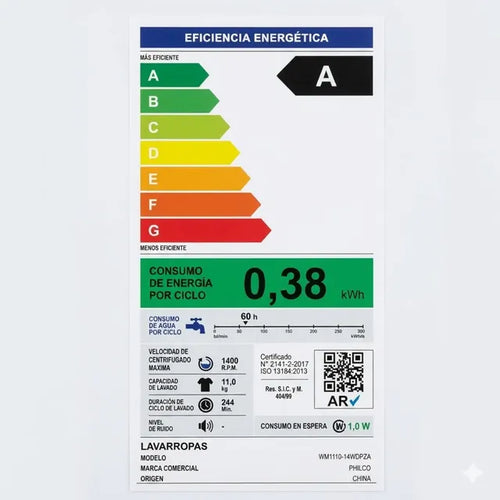 Imagem 7 de 7 de Lavarropas 11 Kg Carga Frontal Inverter Dark Grey