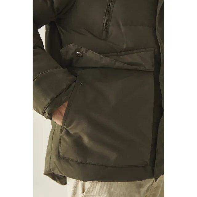 Campera Parka Baker Hombre Térmica Nylon Gamuzado Urbano - Image 6