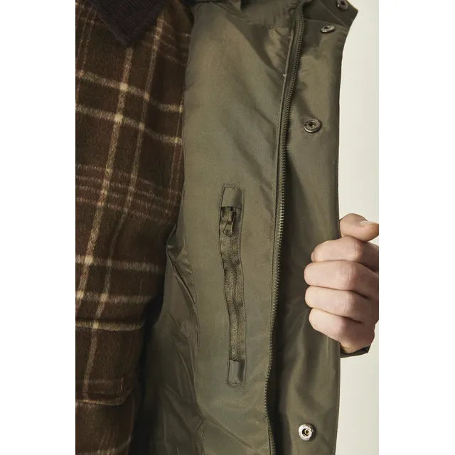 Campera Parka Baker Hombre Térmica Nylon Gamuzado Urbano - Image 9