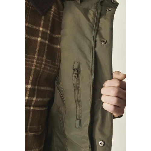 Imagem 9 de 9 de Campera Parka Baker Hombre Térmica Nylon Gamuzado Urbano