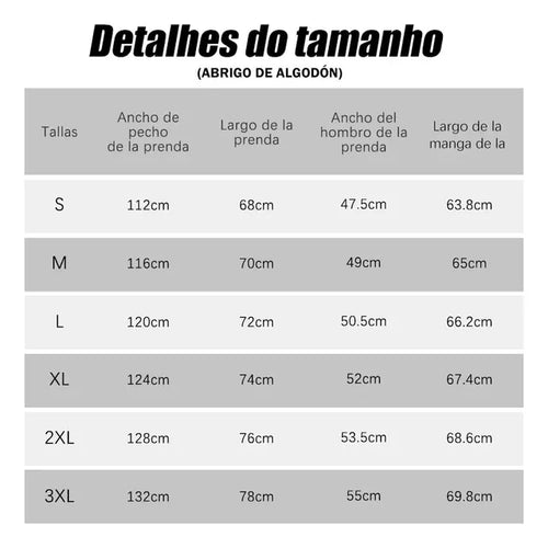 Imagem 9 de 9 de Campera De Abrigo Hombre Invierno Liviana Con Capucha S-3xl