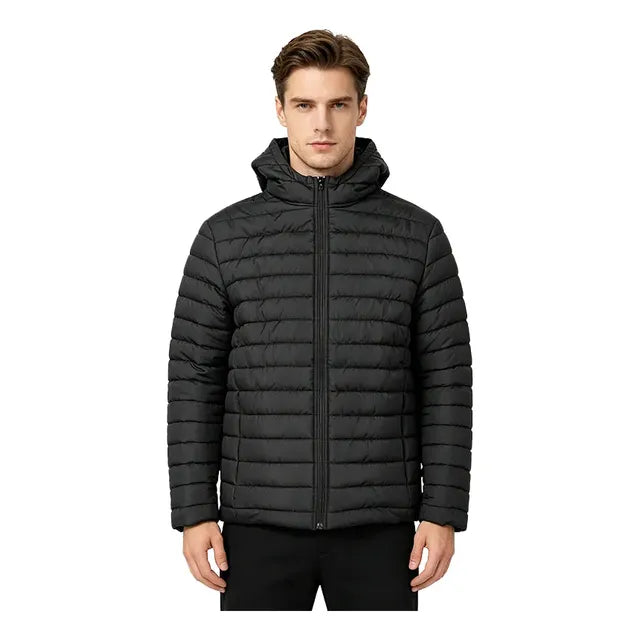 Campera De Abrigo Hombre Invierno Liviana Con Capucha S-3xl - Image 4