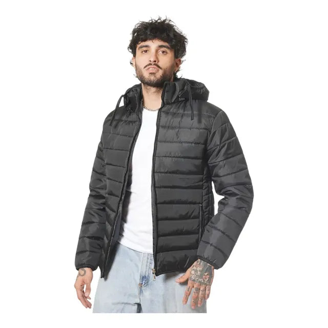 Campera Inflable Super Abrigada Capucha Invierno Hombre - Image 1