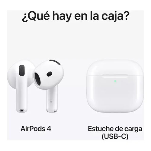 Imagem 4 de 8 de Apple AirPods 4ta generacion A3050 Blanco