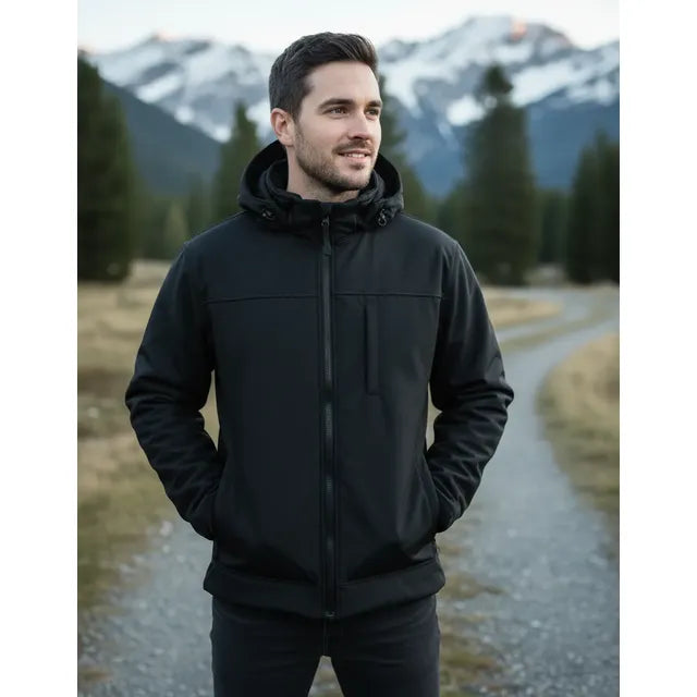 Campera Neoprene Soft Shell Impermeable Interior Micro Polar - Image 2