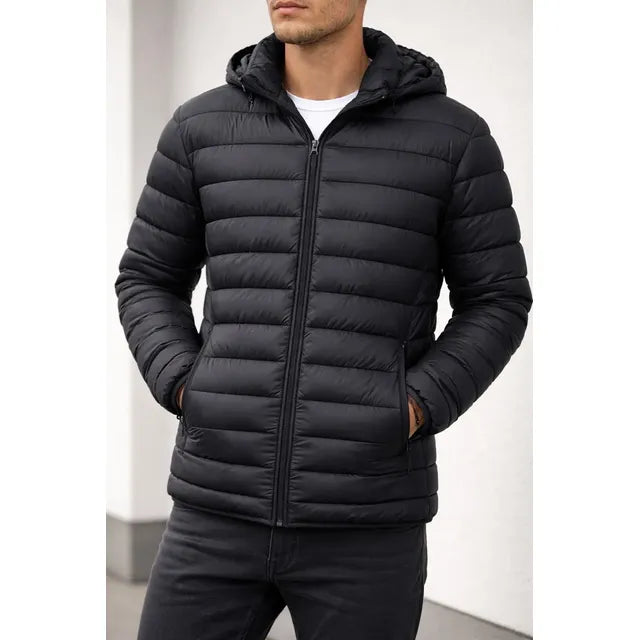 Campera Hombre Inflable Impermeable C/capucha Importada! - Image 1
