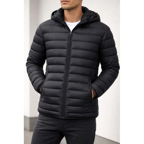 Imagem 1 de 7 de Campera Hombre Inflable Impermeable C/capucha Importada!