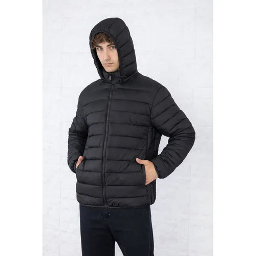 Imagem 4 de 7 de Campera Hombre Inflable Impermeable C/capucha Importada!