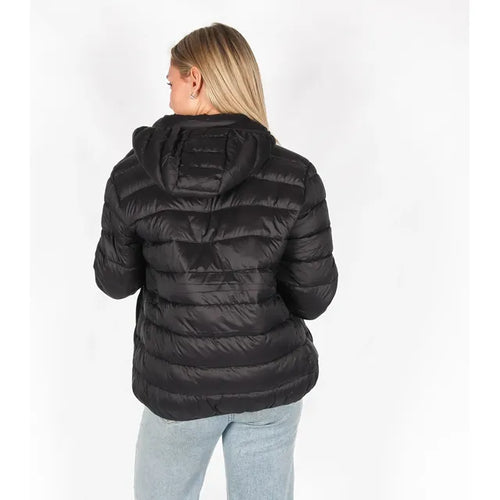 Imagem 8 de 9 de Campera Inflada Mujer Capucha Desmontable Oldtown Polo