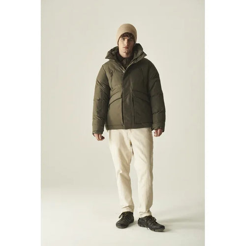 Imagem 8 de 9 de Campera Parka Baker Hombre Térmica Nylon Gamuzado Urbano