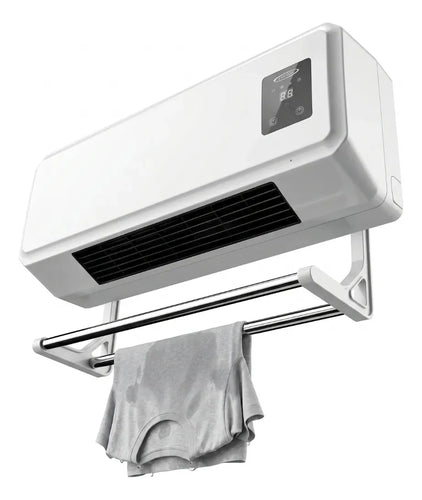 Imagem 1 de 4 de Caloventor Calefactor Embassy Con Tender 2000 W Blanco Digital Control Funcion Ventilador