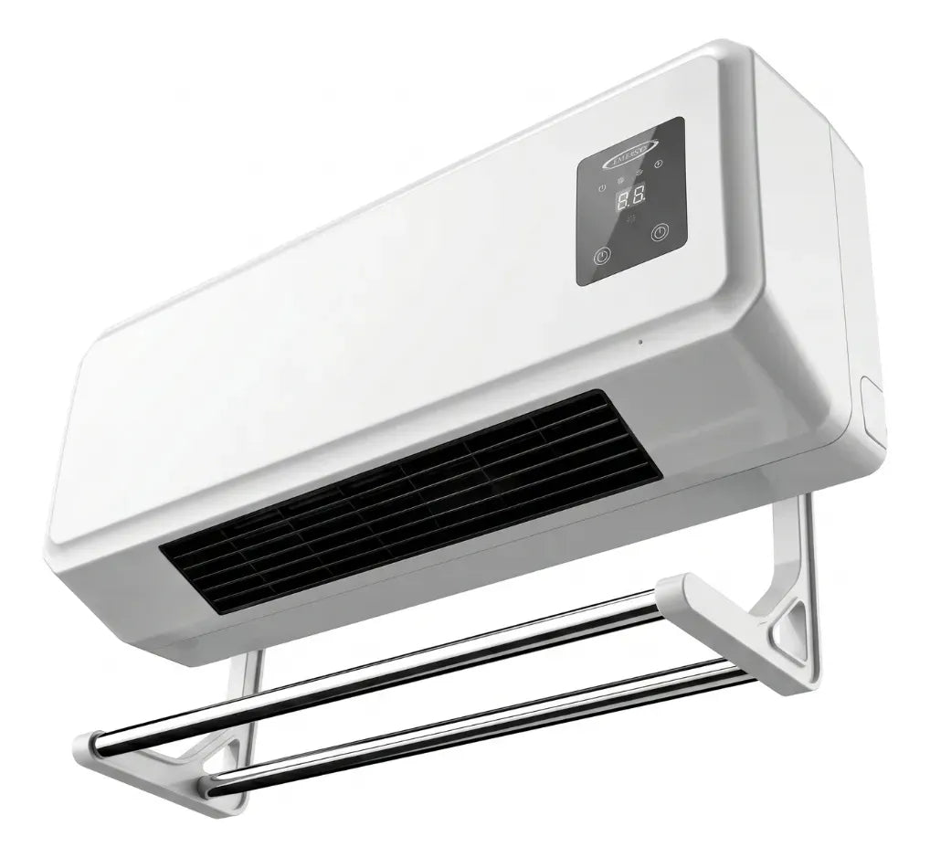 Caloventor Calefactor Embassy Con Tender 2000 W Blanco Digital Control Funcion Ventilador - Image 3
