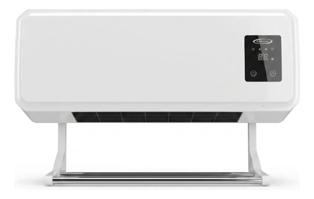 Caloventor Calefactor Embassy Con Tender 2000 W Blanco Digital Control Funcion Ventilador - Image 4