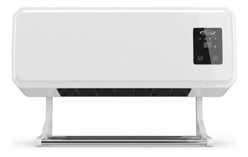 Imagem 4 de 4 de Caloventor Calefactor Embassy Con Tender 2000 W Blanco Digital Control Funcion Ventilador