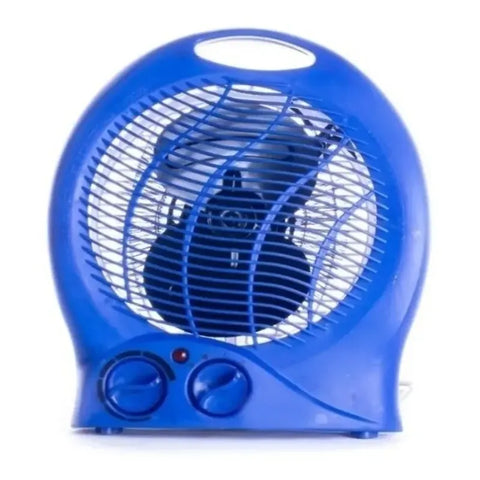 Caloventor Electrico Calefactor 3 Niveles Termostato 2000w Color Azul - Image 1