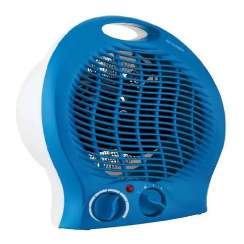 Imagem 3 de 3 de Caloventor Electrico Calefactor 3 Niveles Termostato 2000w Color Azul