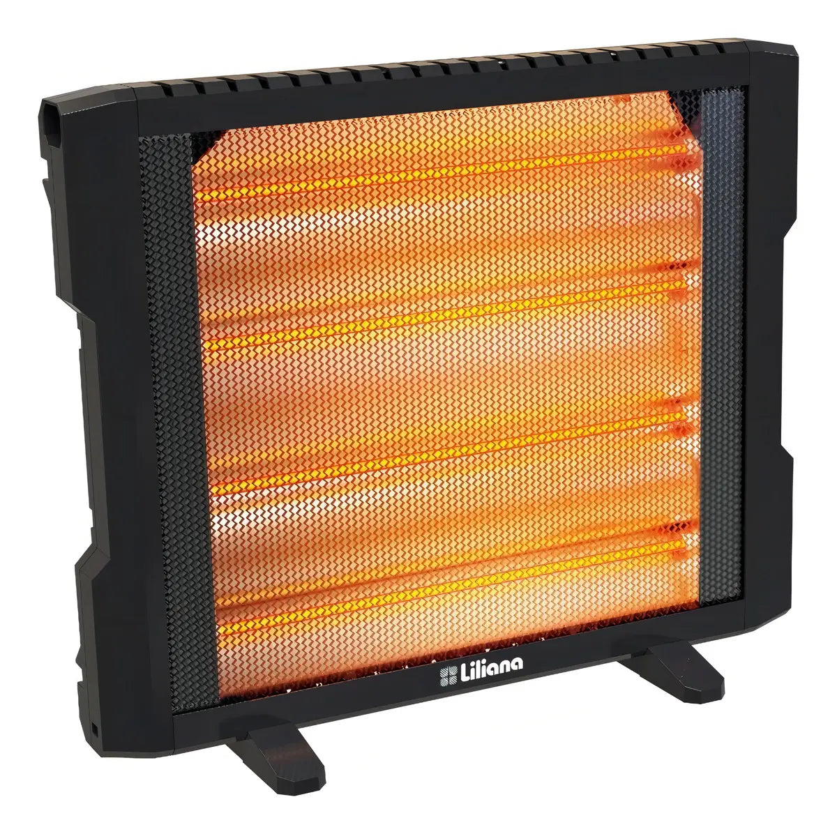 Calefactor Halógeno Liliana Infratec CI650 Negro con Protección por Sobrecarga - Image 1