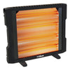 Calefactor Halógeno Liliana Infratec CI650 Negro con Protección por Sobrecarga - Image 1