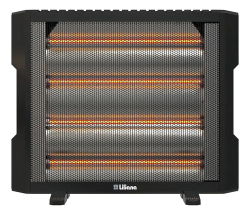 Imagem 2 de 5 de Calefactor Halógeno Liliana Infratec CI650 Negro con Protección por Sobrecarga