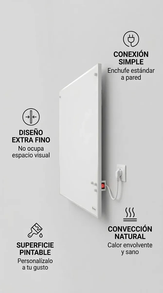 Panel Calefactor Electrico Estufa Bajo Consumo Minimalista - Image 3