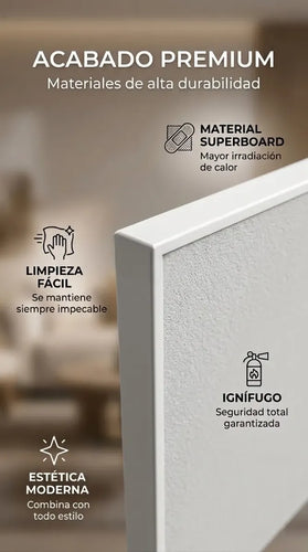 Imagem 2 de 7 de Panel Calefactor Electrico Estufa Bajo Consumo Minimalista