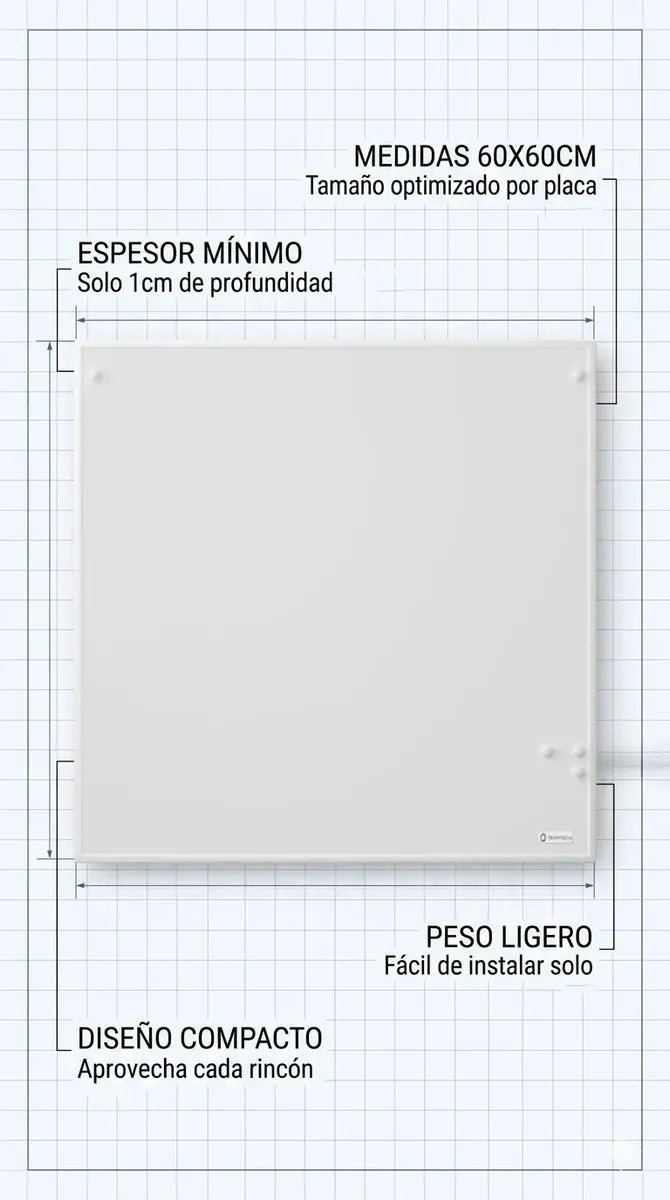 Panel Calefactor Electrico Estufa Bajo Consumo Minimalista - Image 4