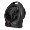 Caloventor Exahome Unico Con Termostato 2 Años De Color Negro - Image 1