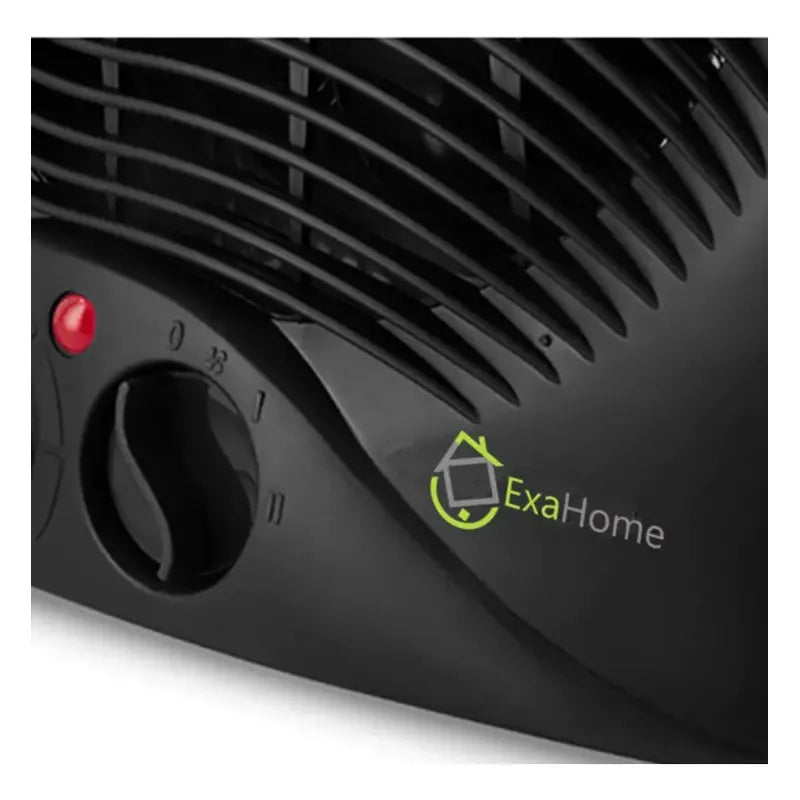 Caloventor Exahome Unico Con Termostato 2 Años De Color Negro - Image 6
